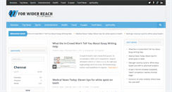 Desktop Screenshot of forwiderreach.com